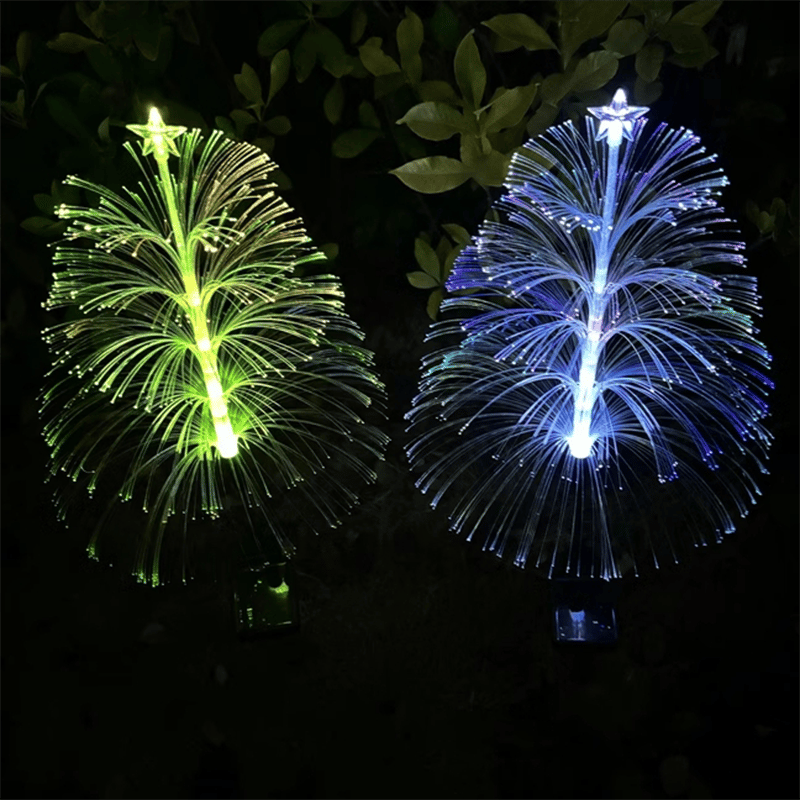 🔥Hot Sale-50% OFF🔥Seven Colors Gradient Solar Christmas Tree Lights